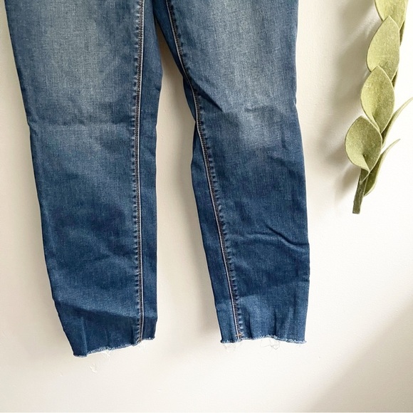 Garden of Angels Straight Leg High Rise Cropped Jeans - Picture 3 of 7